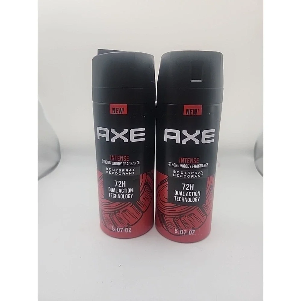 Axe Intense Strong Woody Fragrance Body Spray Deodorant 4oz (150ml) (Pack of 2)